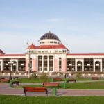 SARANSK, RUSSIA – MAY 9: Railway station on May 9, 2015 in Saran