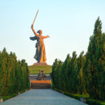 ‘The Motherland calls!’ monument in Volgograd, Russia