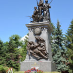 Kaliningrad. Monument to the Russian soldiers who have fallen in