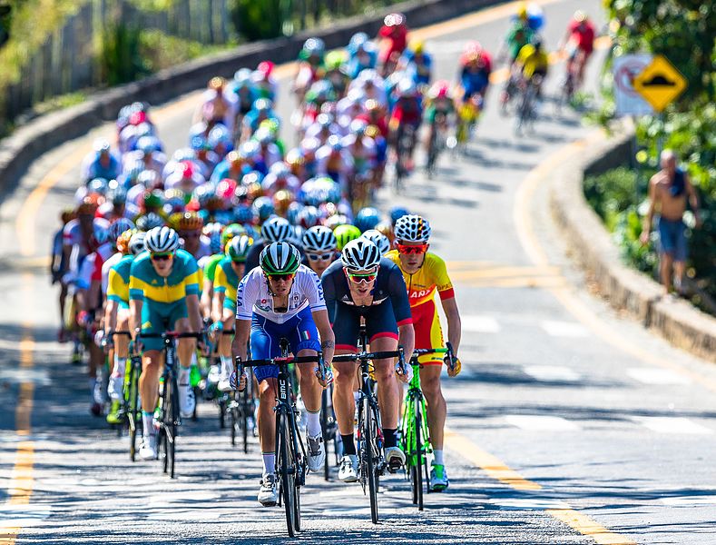 Como é o ciclismo de estrada nas Olimpíadas?